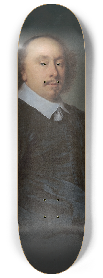 Cornelis Jonson van Ceulen - Portrait of a Man 8.25 inch art skate deck