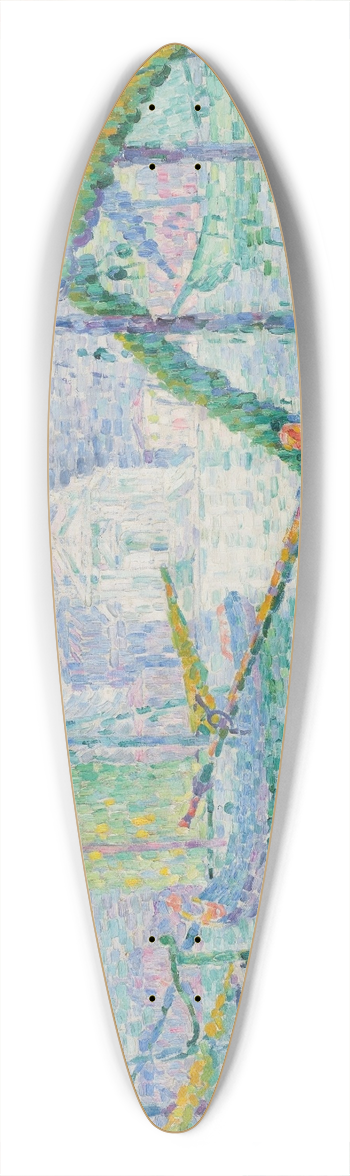Paul Signac - Venise. Le Rdempteur 39.3 inch art pintail longboard deck