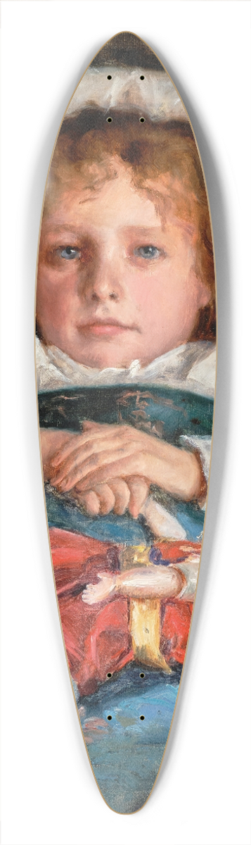 Paul Troubetzkoy - The Doll 39.3 inch art pintail longboard deck