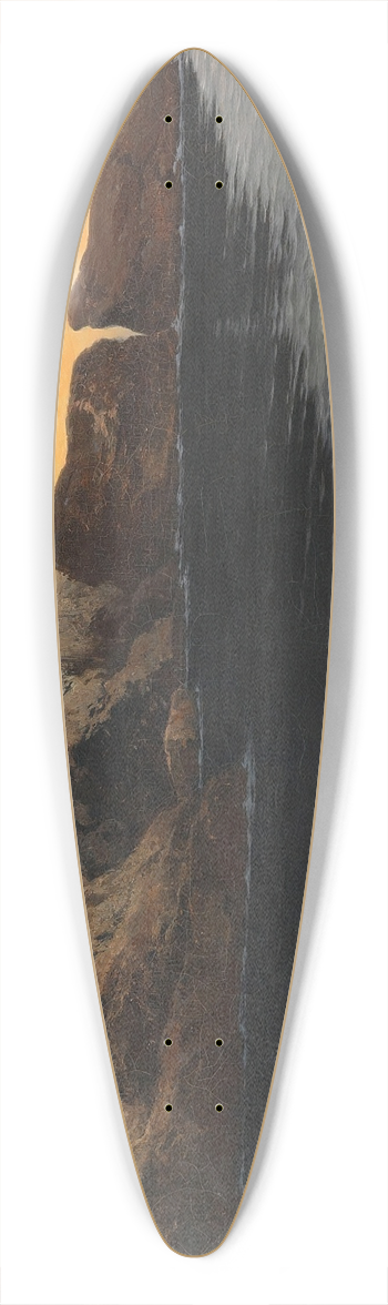 Paul Von Spaun - Capri 39.3 inch art pintail longboard deck