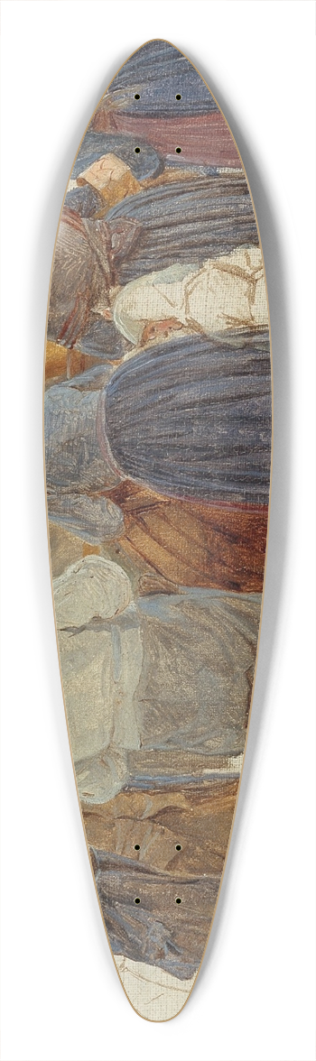 Peder Severin Kryer - Morning at Hornbk. Men and women bargining 39.3 inch art pintail longboard deck