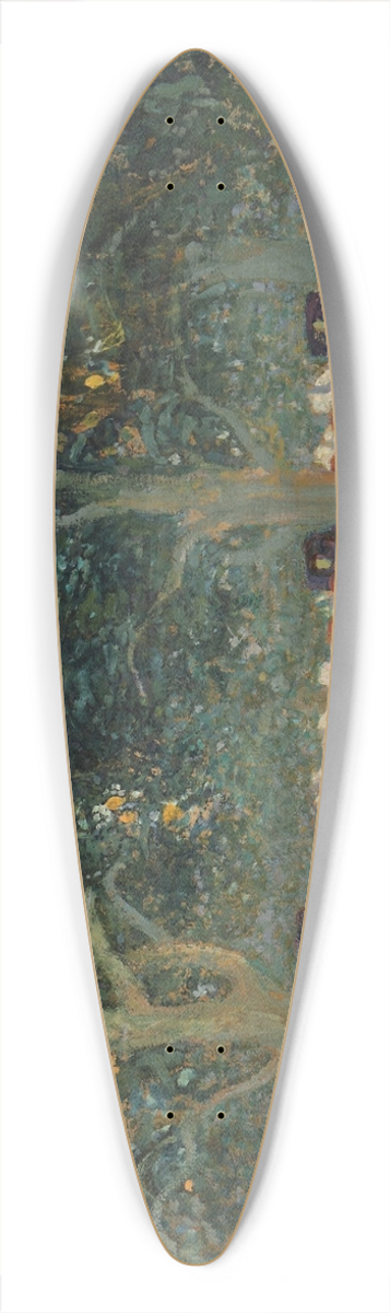Pedro Figari - Pericn 39.3 inch art pintail longboard deck