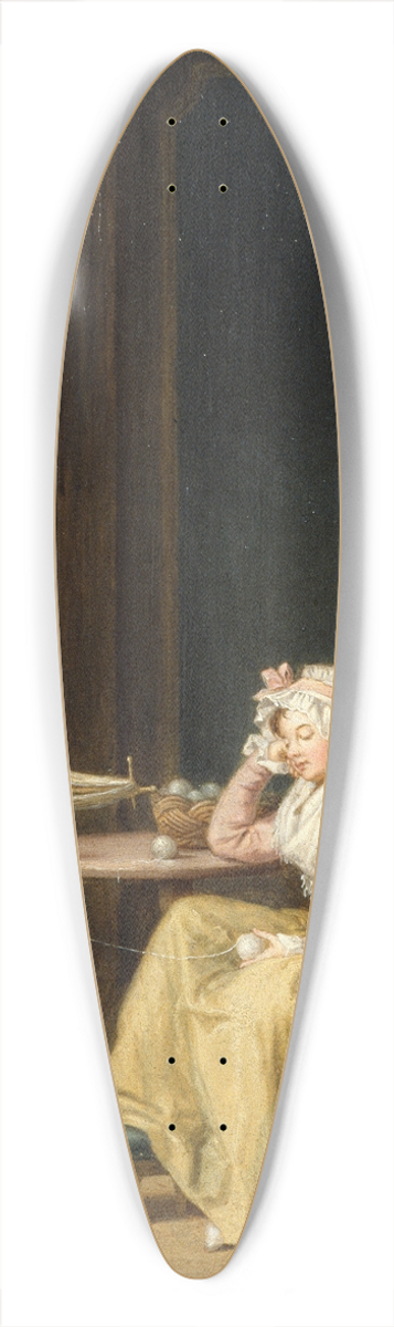 Pehr Hillestrm - The Wool Winder 39.3 inch art pintail longboard deck