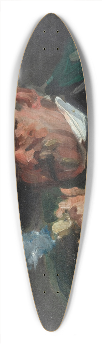 Pericles Pantazis - Portrait of the painter Guillaume Vogels (1836-1896) 39.3 inch art pintail longboard deck