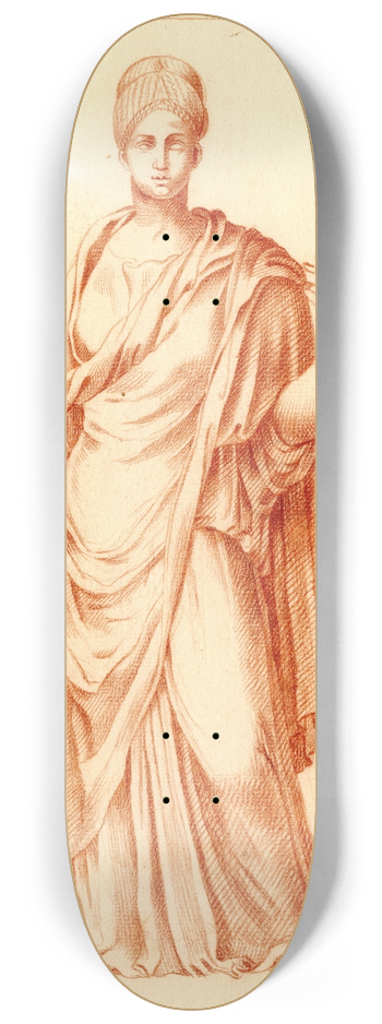 Cornelis Pronk - Beeld van staande vrouw 8.25 inch art skate deck