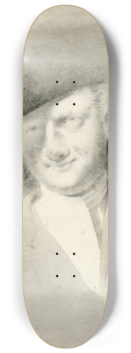 Cornelis Pronk - Self-portrait 8.25 inch art skate deck