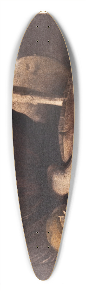 Peter Ilsted - Gul Champignon 39.3 inch art pintail longboard deck