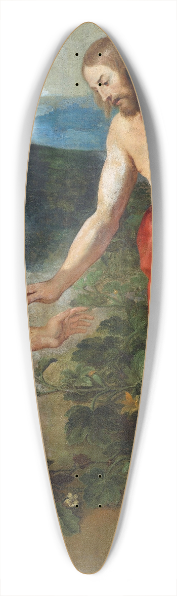 Peter Paul Rubens - Christ Appears to Mary Magdalene 39.3 inch art pintail longboard deck