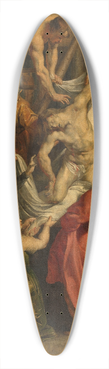 Peter Paul Rubens - Descent from the Cross 39.3 inch art pintail longboard deck