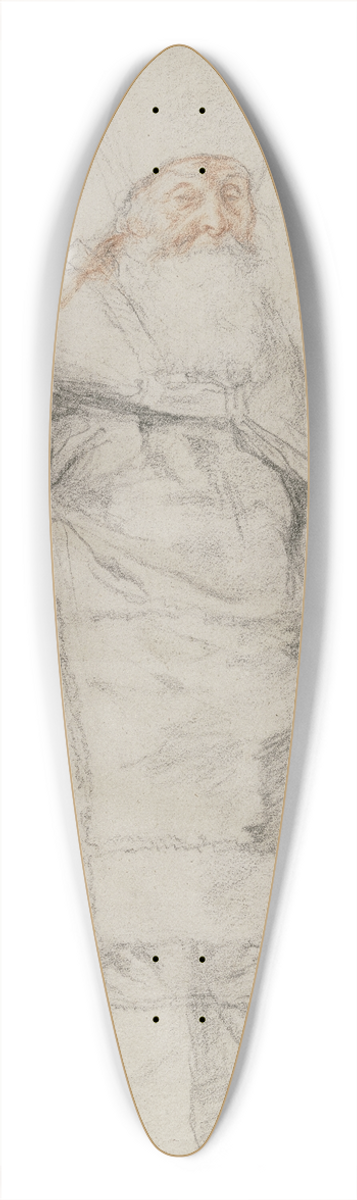 Peter Paul Rubens - Ein Bischof in vollem Ornat 39.3 inch art pintail longboard deck