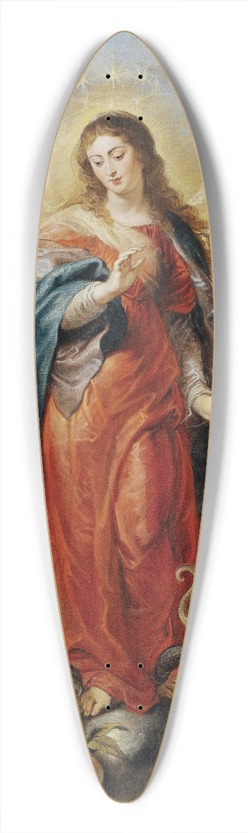 Peter Paul Rubens - Immaculate Conception 39.3 inch art pintail longboard deck