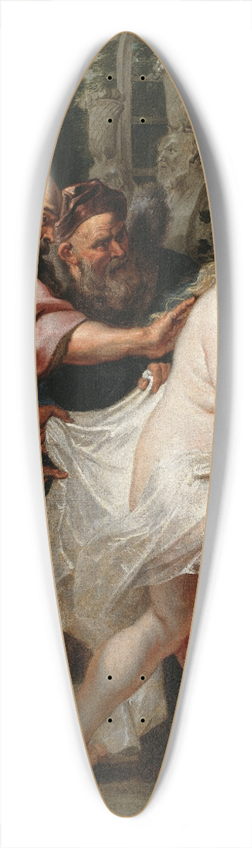 Peter Paul Rubens - Susanna and the Elders 39.3 inch art pintail longboard deck