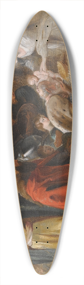 Peter Paul Rubens - The Adoration Of The Magi 39.3 inch art pintail longboard deck