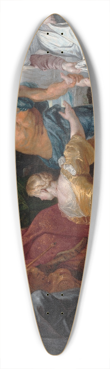 Peter Paul Rubens - The Judgement of Solomon 39.3 inch art pintail longboard deck