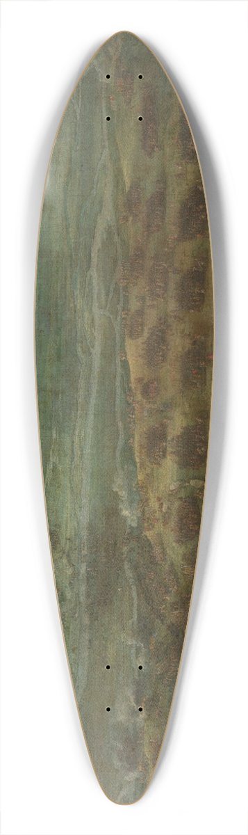 Peter Snayers - Crossing the Somme in Crisy 39.3 inch art pintail longboard deck