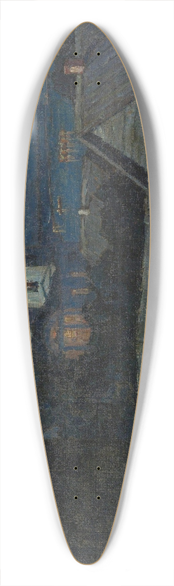 Petr Ivanovich Petrovichev - Evening 39.3 inch art pintail longboard deck