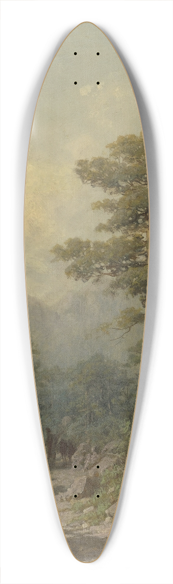Petr Petrovich Vereshchagin - Crimea 39.3 inch art pintail longboard deck
