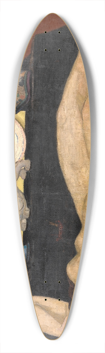 Philibert Cockx - Lying Nude 39.3 inch art pintail longboard deck