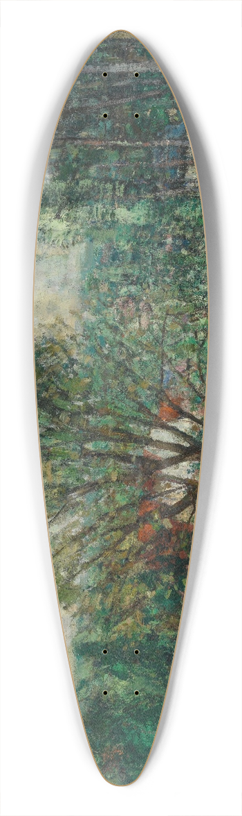 Philibert Cockx - Spring 39.3 inch art pintail longboard deck