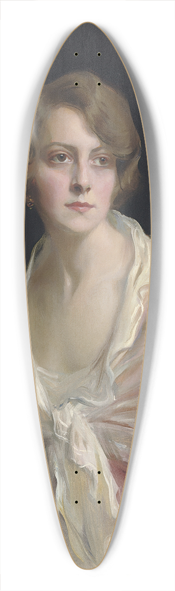 Philip Alexius de Lszl - Mrs Claud Mullins, ne Gwen Brandt 39.3 inch art pintail longboard deck