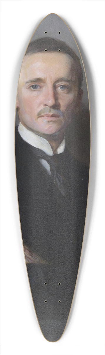 Philip Alexius de Lszl - William Richards Castle Jr 39.3 inch art pintail longboard deck