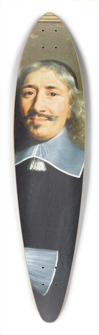 Philippe de Champaigne - An chevin of Paris 39.3 inch art pintail longboard deck