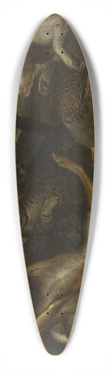 Philipp Ferdinand de Hamilton - Hunting trophies 39.3 inch art pintail longboard deck