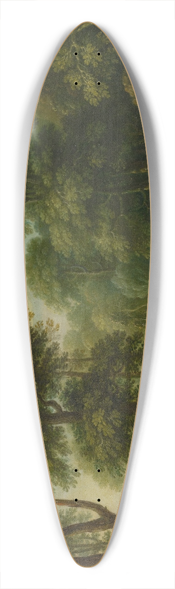 Philipp Hieronymus Brinckmann - Clearance at the Skirts of a Forest 39.3 inch art pintail longboard deck