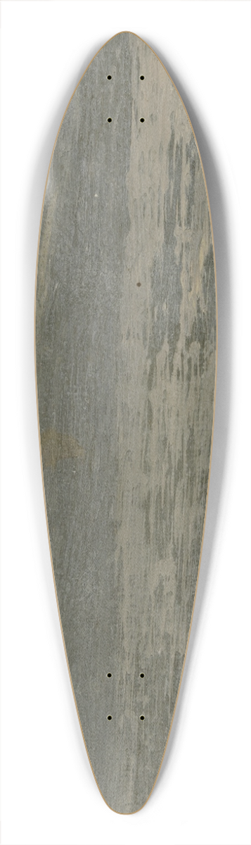 Philipp Rumpf - Sheet of ice 39.3 inch art pintail longboard deck