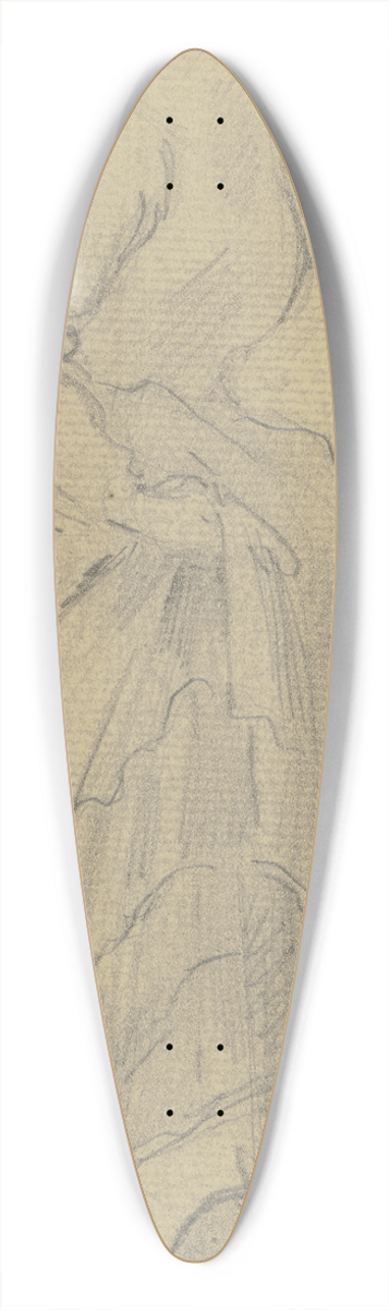 Philipp Rumpf - Stehende Frau, sich vorneigend 39.3 inch art pintail longboard deck