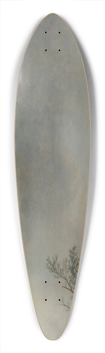 Philips Wouwerman - Dune Landscape With Figures 39.3 inch art pintail longboard deck