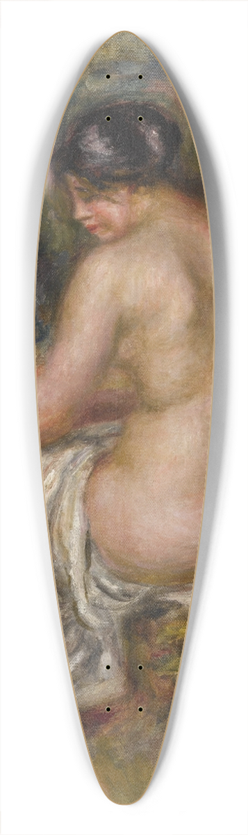 Pierre-Auguste Renoir - Baigneuse au linge 39.3 inch art pintail longboard deck