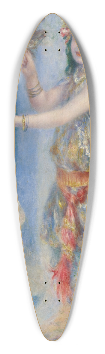 Pierre-Auguste Renoir - Child with a bird (Mademoiselle Fleury in Algerian costume) 39.3 inch art pintail longboard deck