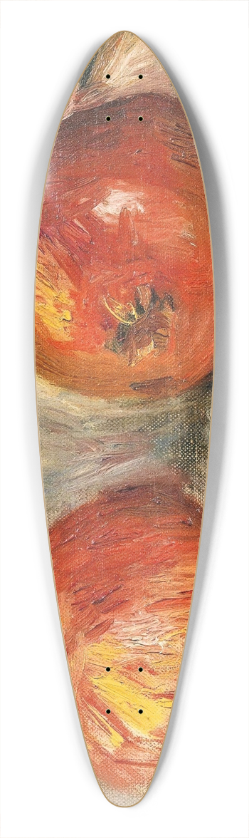 Pierre-Auguste Renoir - Deux Pommes 39.3 inch art pintail longboard deck