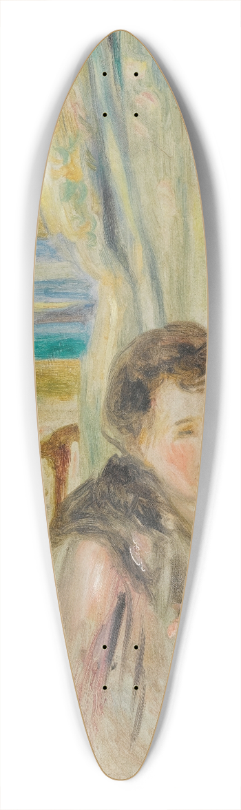 Pierre-Auguste Renoir - Femme Dans Un Intrieur 39.3 inch art pintail longboard deck