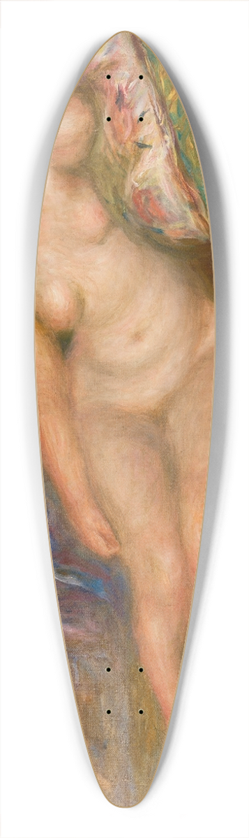 Pierre-Auguste Renoir - Femme nue couche 39.3 inch art pintail longboard deck