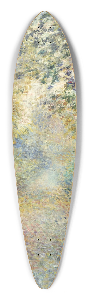 Pierre-Auguste Renoir - In the Woods 39.3 inch art pintail longboard deck