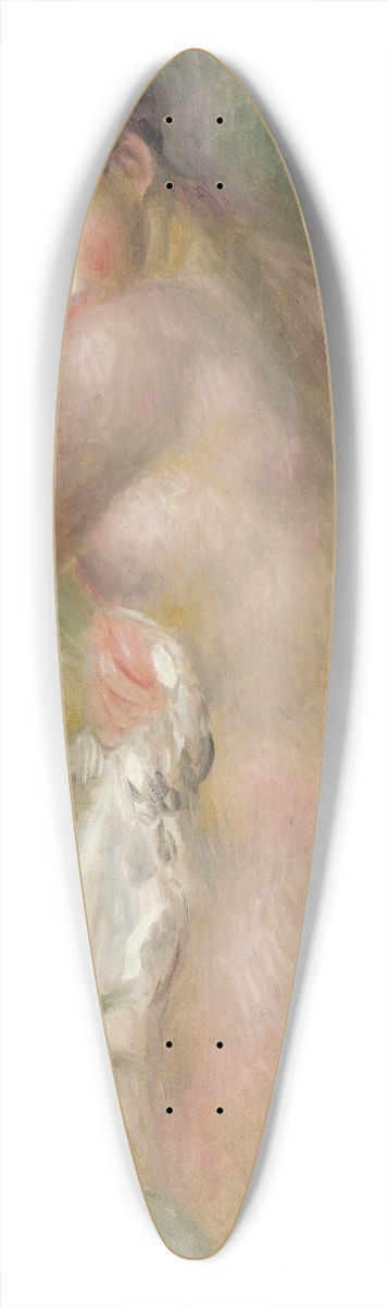 Pierre-Auguste Renoir - La Baigneuse 39.3 inch art pintail longboard deck