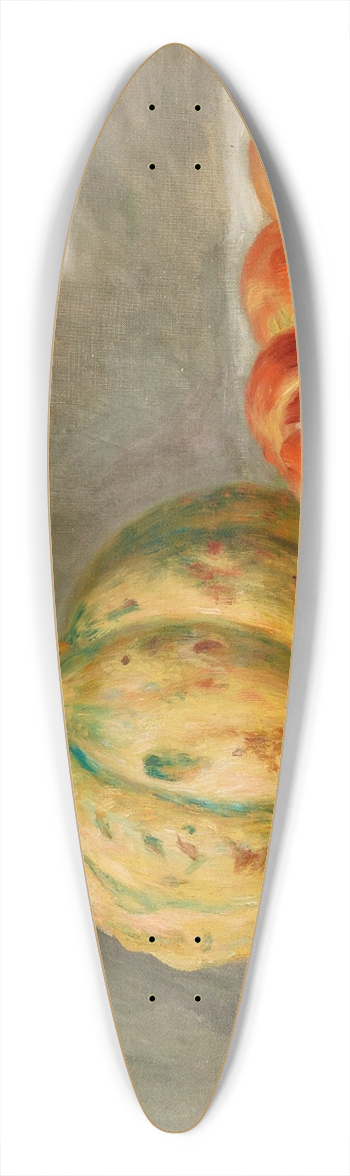 Pierre-Auguste Renoir - Melon et tomates 39.3 inch art pintail longboard deck