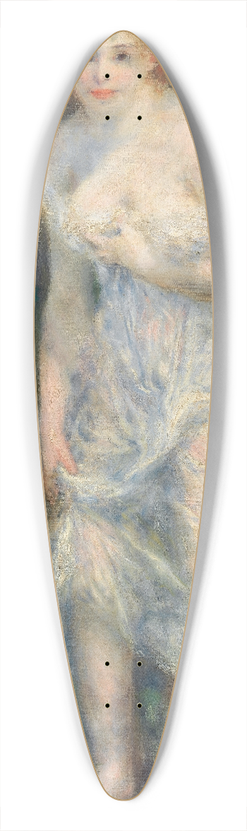 Pierre-Auguste Renoir - The Source (La Source) 39.3 inch art pintail longboard deck