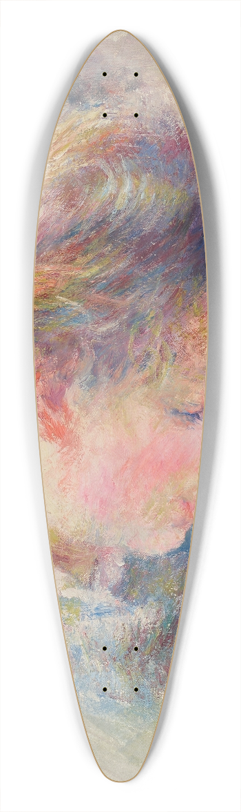 Pierre-Auguste Renoir - Tte de jeune fille 39.3 inch art pintail longboard deck
