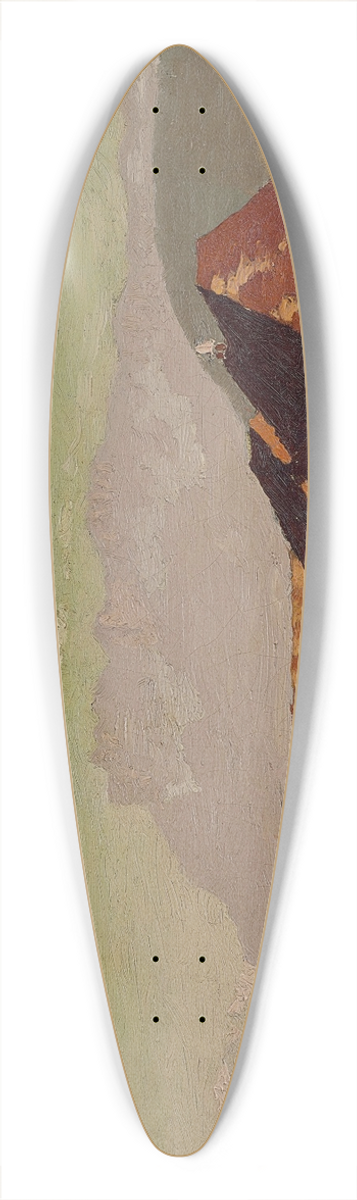 Pierre Bonnard - Ferme dans un paysage du Dauphin 39.3 inch art pintail longboard deck