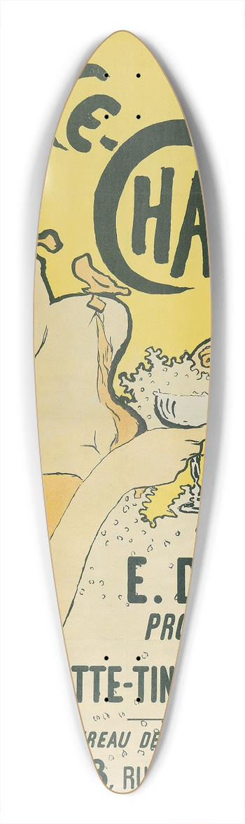 Pierre Bonnard - France-Champagne 39.3 inch art pintail longboard deck