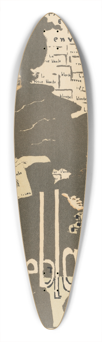 Pierre Bonnard - La Revue Blanche 39.3 inch art pintail longboard deck