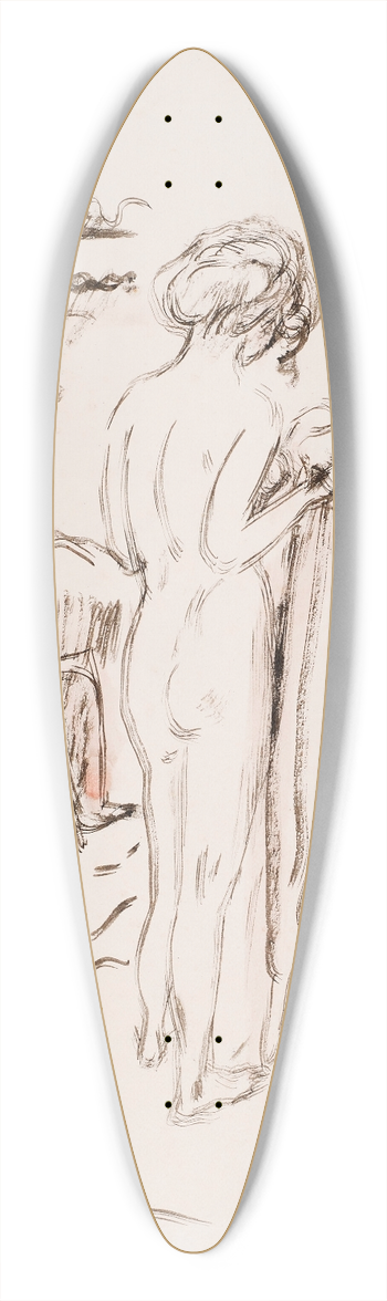 Pierre Bonnard - Nu debout 39.3 inch art pintail longboard deck