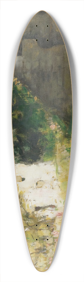 Pierre-Eugne Montzin - Le Pont 39.3 inch art pintail longboard deck