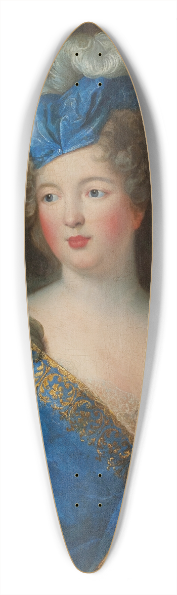 Pierre Gobert - Portrait de femme en buste 39.3 inch art pintail longboard deck