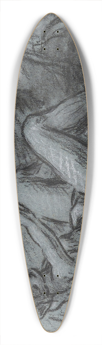 Pierre-Paul Prud'hon - Jeune femme nue se relevant 39.3 inch art pintail longboard deck