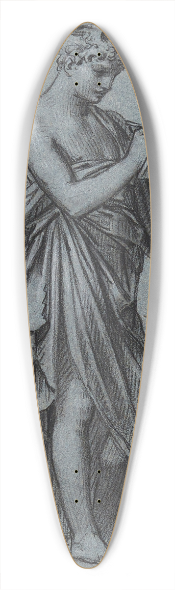 Pierre-Paul Prud'hon - Le Commerce 39.3 inch art pintail longboard deck