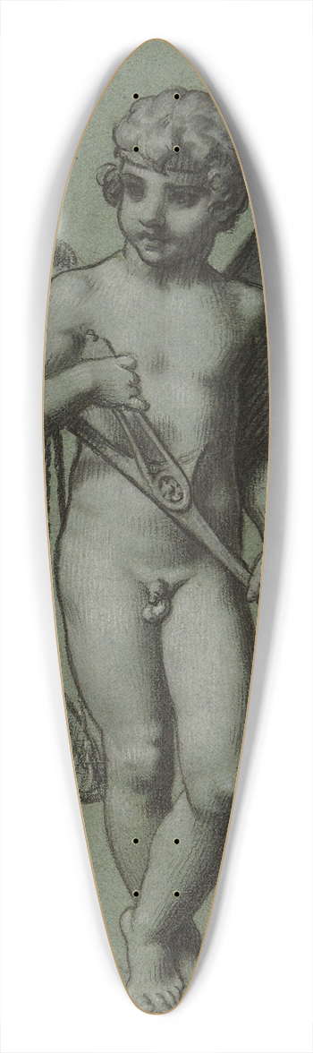 Pierre-Paul Prud'hon - Le gnie de la Justice 39.3 inch art pintail longboard deck